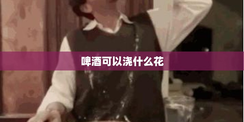 啤酒可以浇什么花