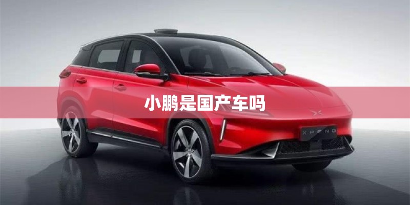 小鹏是国产车吗