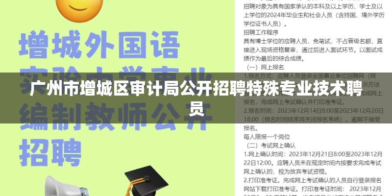 广州市增城区审计局公开招聘特殊专业技术聘员