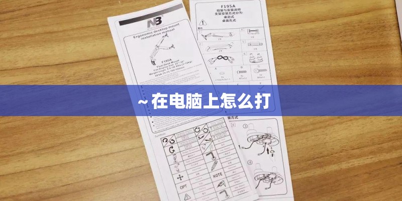 ～在电脑上怎么打