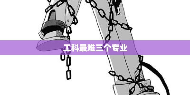 工科最难三个专业