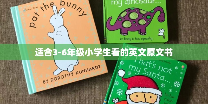 适合3-6年级小学生看的英文原文书
