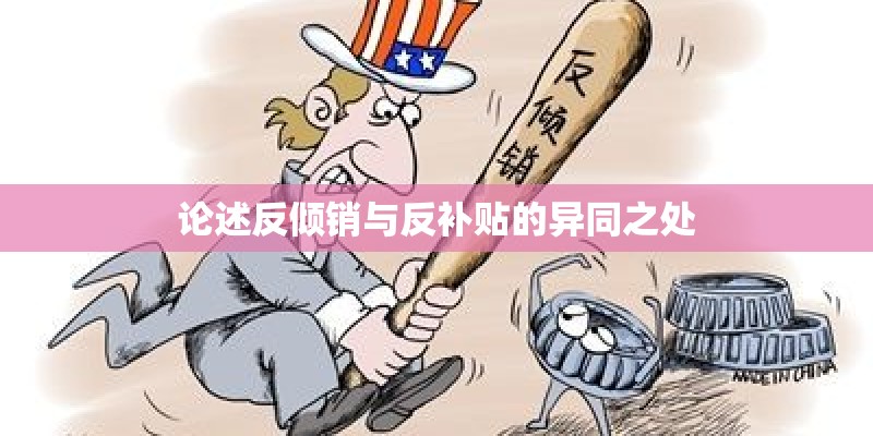 论述反倾销与反补贴的异同之处