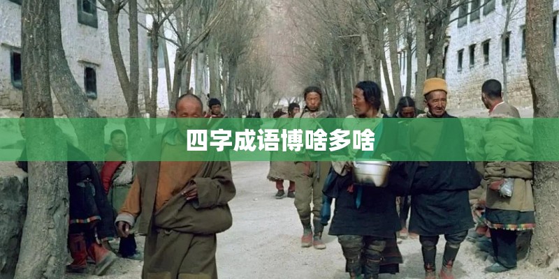 四字成语博啥多啥