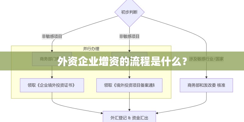 外资企业增资的流程是什么？