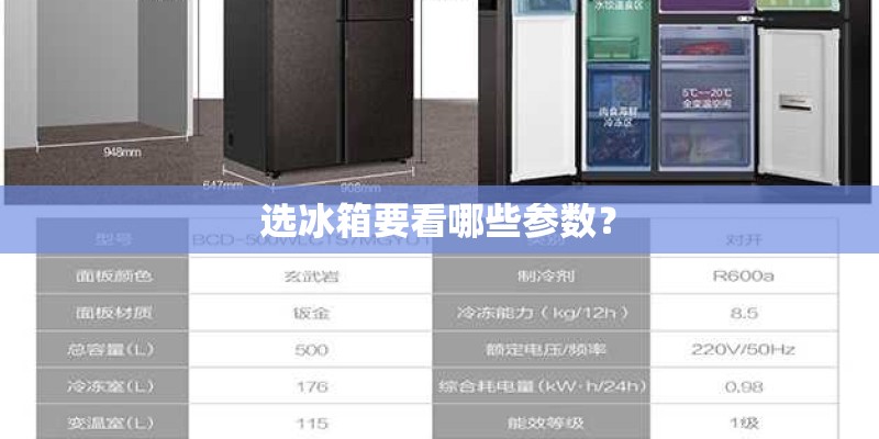选冰箱要看哪些参数？