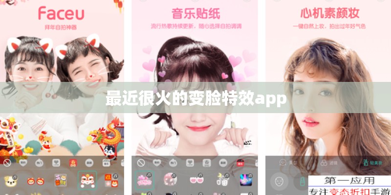 最近很火的变脸特效app 最近很火的变脸特效app