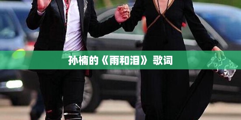 孙楠的《雨和泪》 歌词