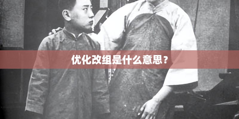 优化改组是什么意思？