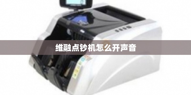 维融点钞机怎么开声音