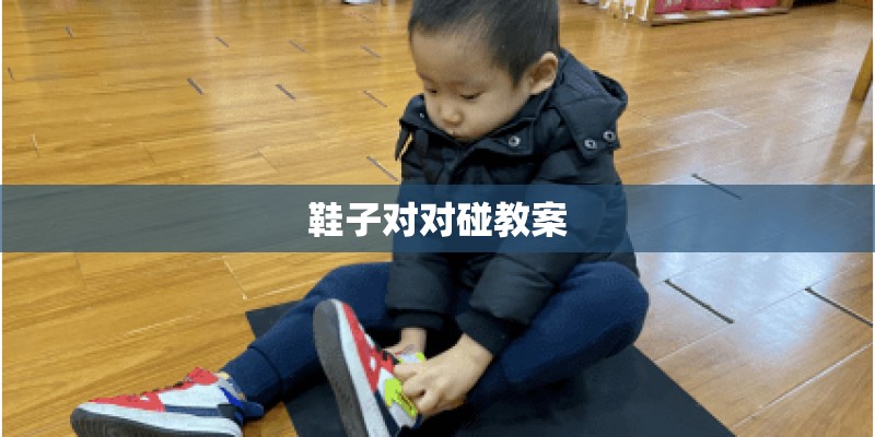 鞋子对对碰教案