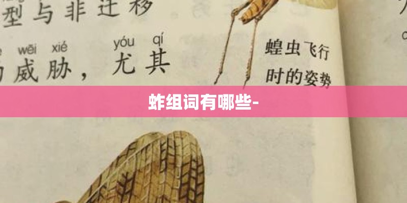 蚱组词有哪些- 蚱组词有哪些-