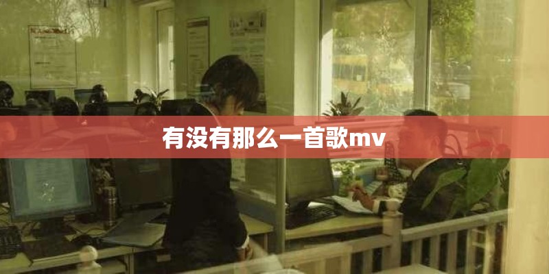 有没有那么一首歌mv