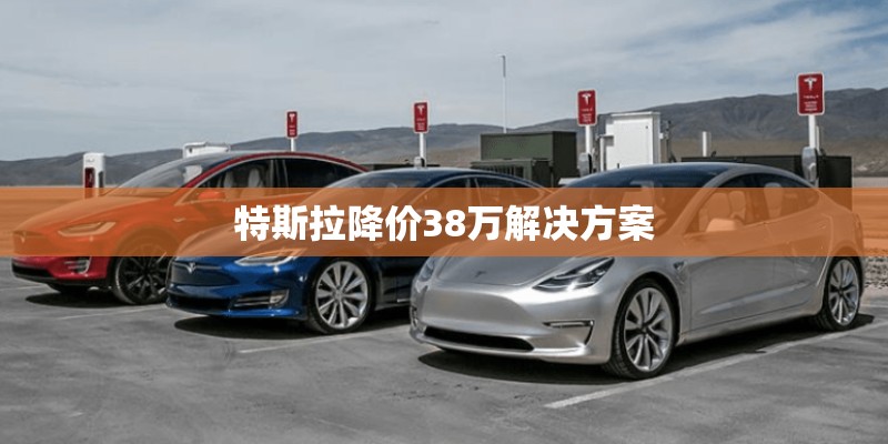 特斯拉降价38万解决方案