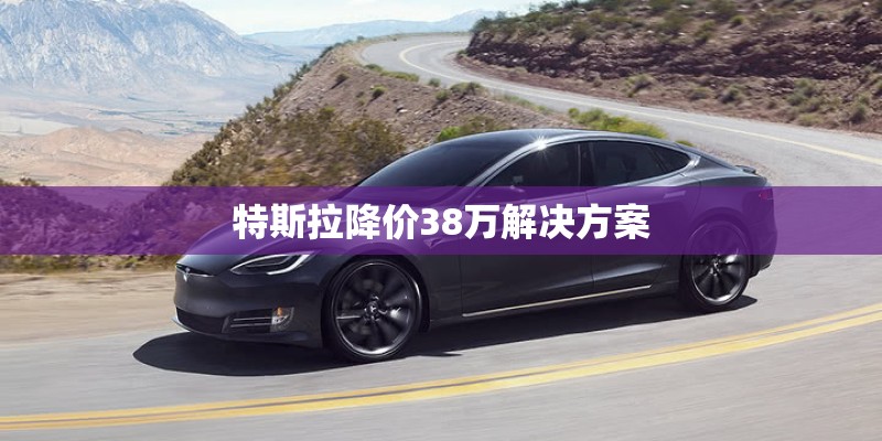 特斯拉降价38万解决方案