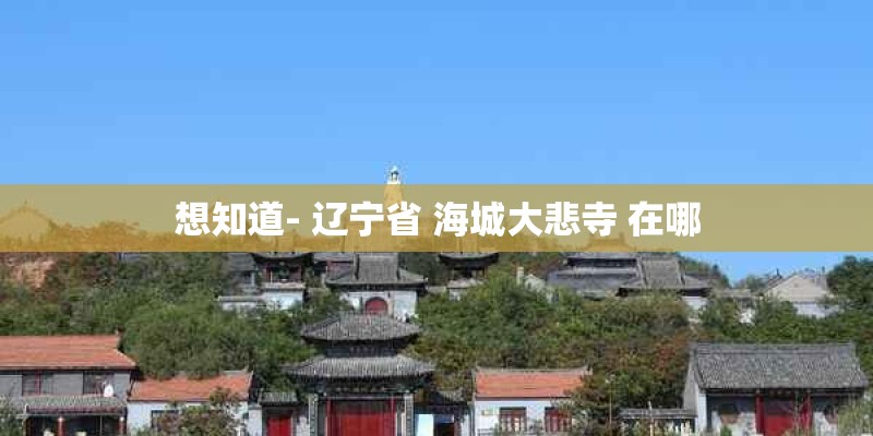 想知道- 辽宁省 海城大悲寺 在哪